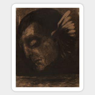 Tears by Odilon Redon Sticker